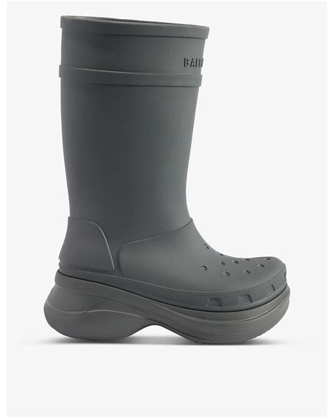 balenciaga crocs boots for sale